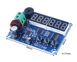 DC Voltage Power Display Module, 12V 24V 36V 48V 72V Battery Capacity Monitor,  7V-80V Voltage Tester Alarm